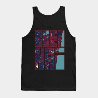 Chennai, Tamil Nadu, India City Map Typography - Hope Tank Top